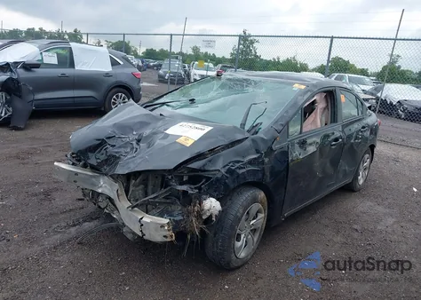 2013 Honda Civic Lx из США, поврежденный, VIN 19XFB2F58DE100234